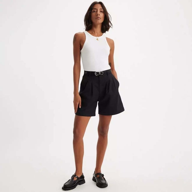 Levi’s Premium Pleated Trouser Shorts