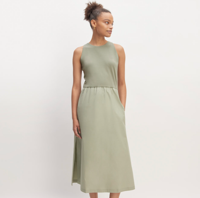 The Supima High-Neck Riviera Dress