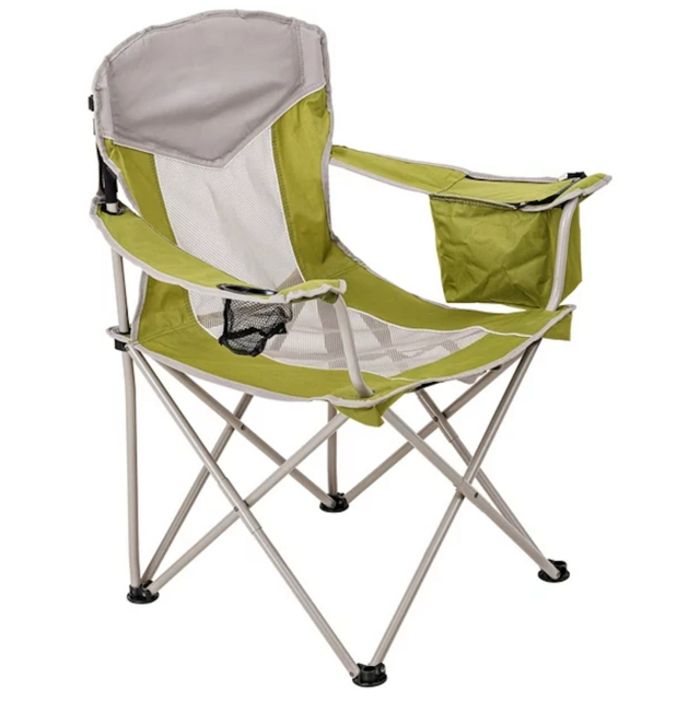 Ozark Trail Adult Oversized Mesh Camp Chair with Cooler