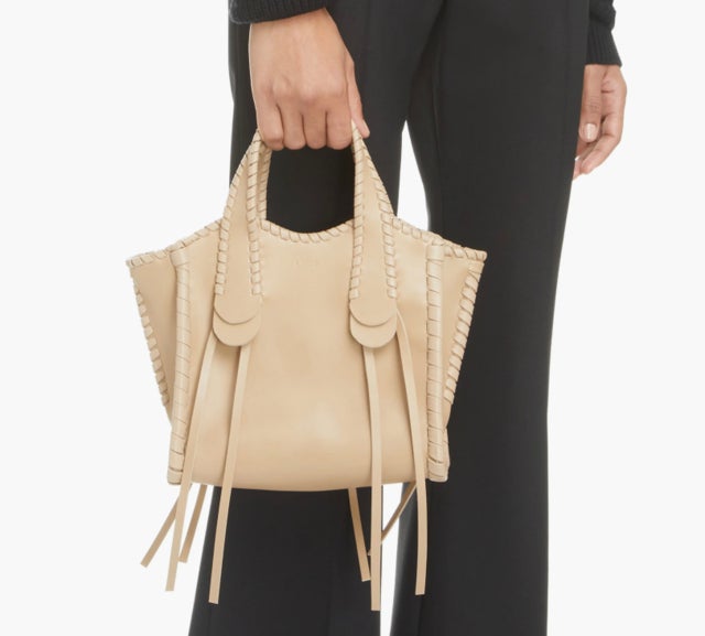 Chloe Small Mony Leather Tote