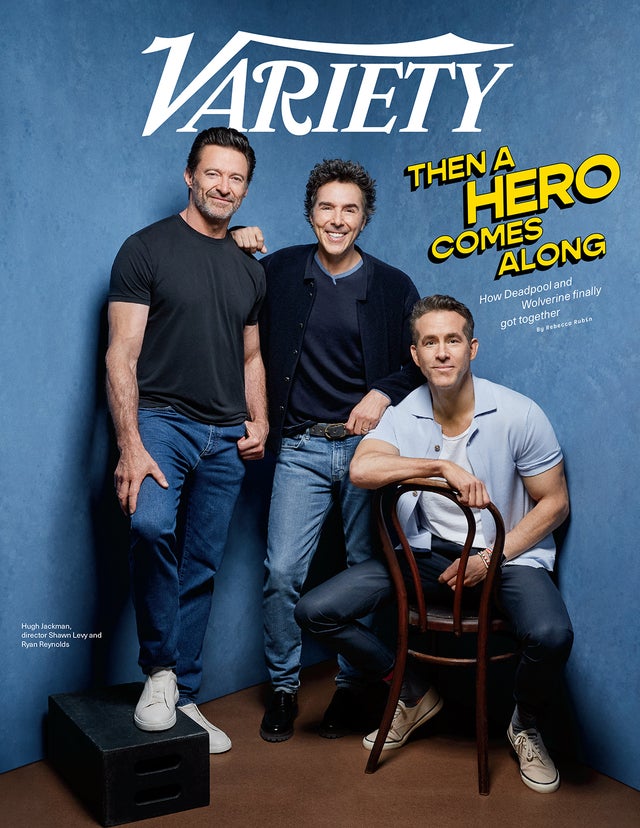 Hugh Jackman Shawn Levy Ryan Reynolds Variety Cover