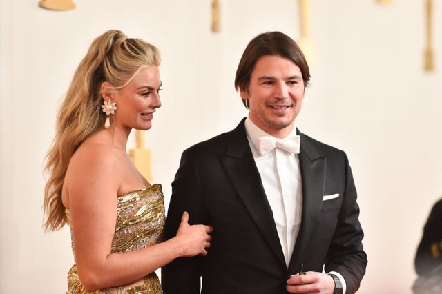 Tamsin Egerton and Josh Hartnett at the 96th Annual Oscars held at Ovation Hollywood on March 10, 2024 in Los Angeles, California