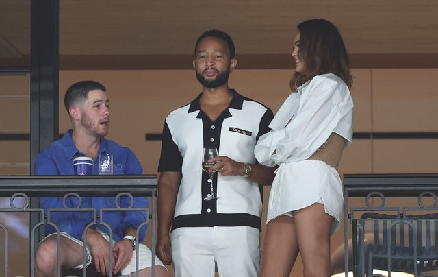 Nick Jonas, John Legend and Chrissy Teigen