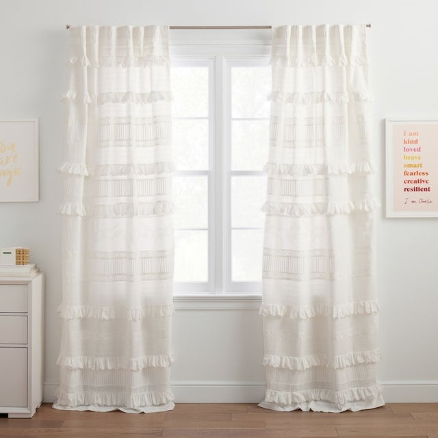 Pottery Barn Teen LoveShackFancy Eyelet Curtain