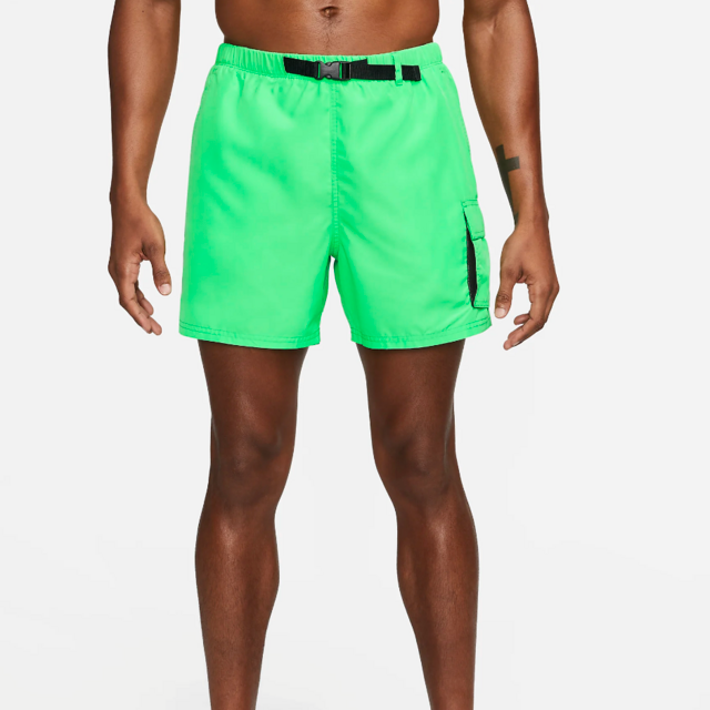 Nike 5" Belted Packable Swim Trunks