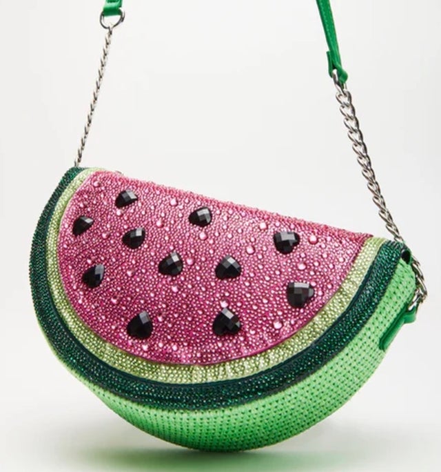 Betsey Johnson Kitsch Sugar High Watermelon Bag Pink