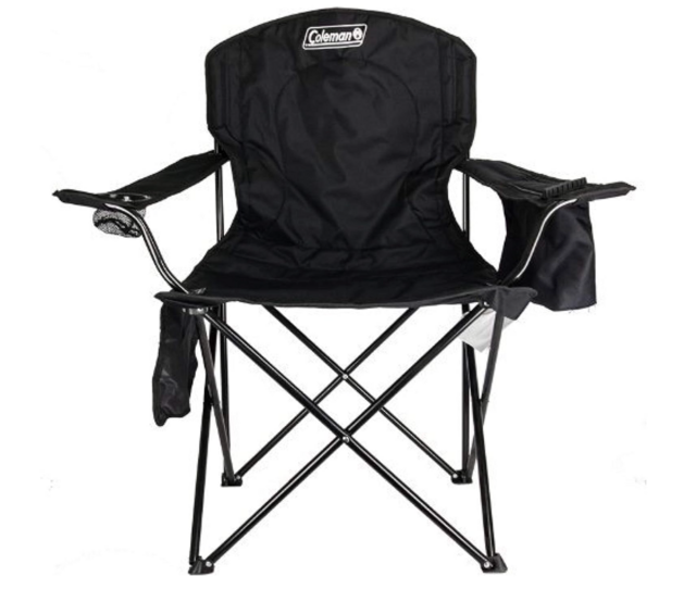 Coleman Portable Camping Chair with 4-Can Cooler