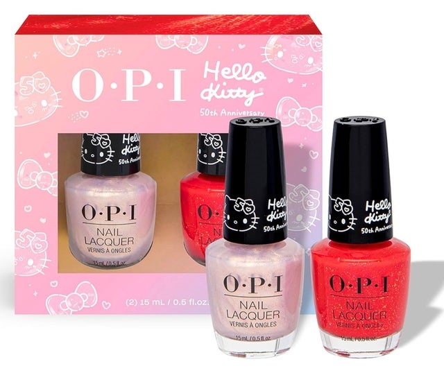 OPI Nail Lacquer Hello Kitty 50th Collection Set