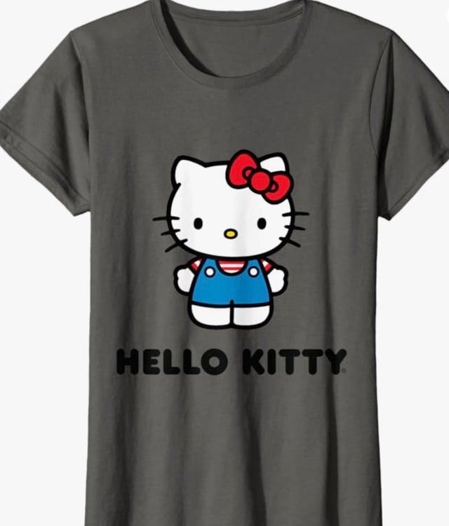 Hello Kitty Character Front and Back T-Shirt