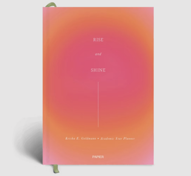 Papier Rise and Shine Academic Year Planner