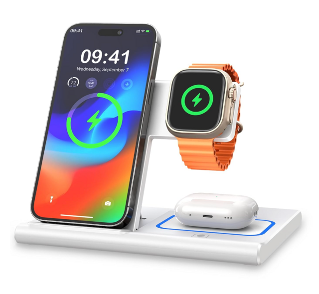 EXW 3 in 1 Wireless Charging Station