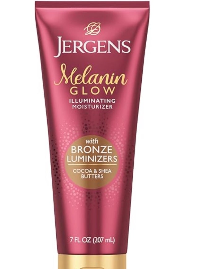 Jergens Hand and Body Lotion, Melanin Glow Illuminating Moisturizer 