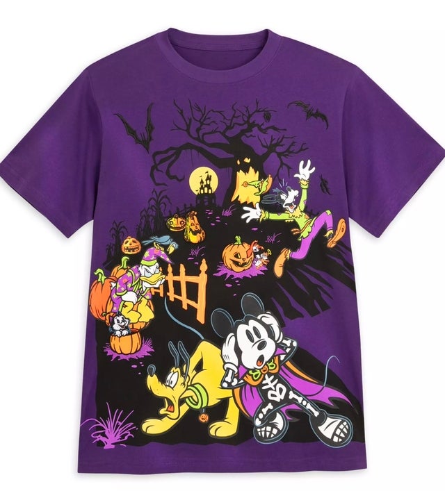 Mickey Mouse and Friends Halloween T-Shirt for Adults