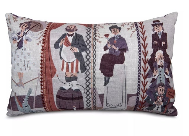 The Haunted Mansion Throw Pillow