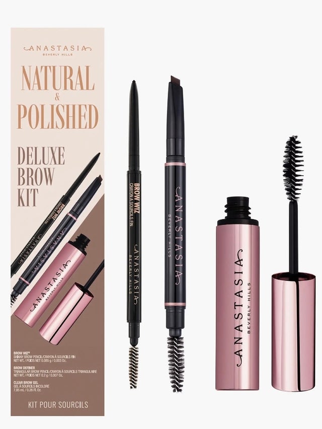 Anastasia Beverly Hills Natural & Polished Deluxe Eyebrow Kit $