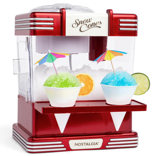 Nostalgia Snow Cone Shaved Ice Machine