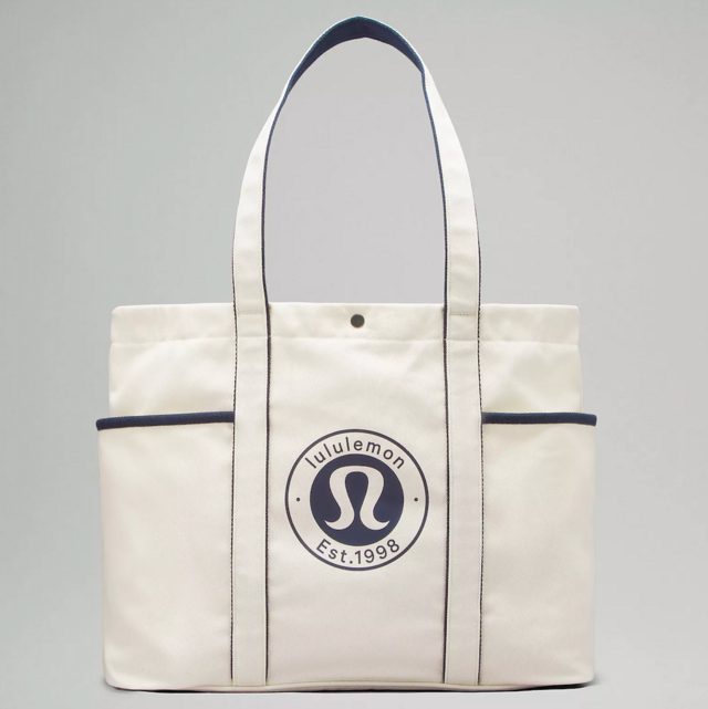 Daily Multi-Pocket Canvas Tote Bag 20L