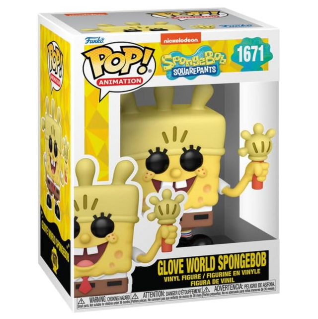 Funko Pop! Animation: SpongeBob SquarePants 25th - Glove World SpongeBob