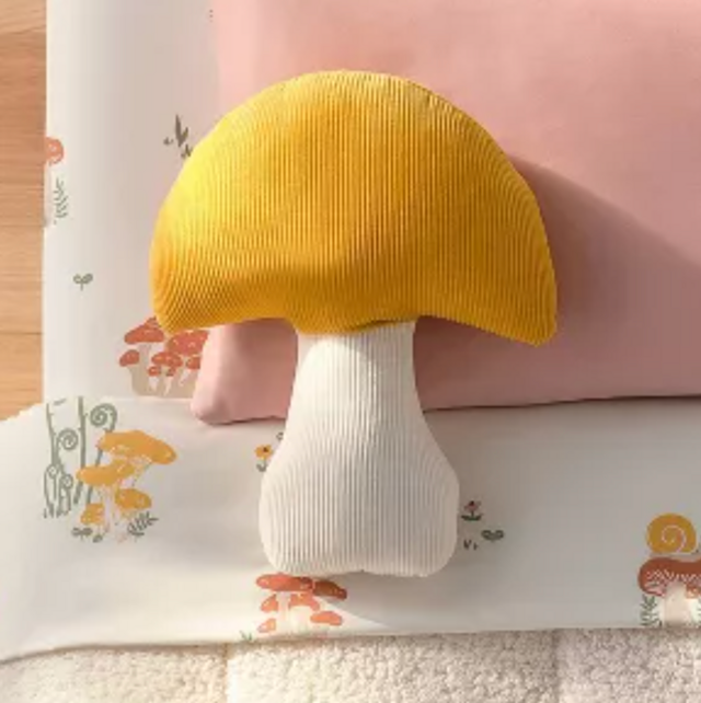 Room Essentials Mushroom-Shaped Decorative Pillow