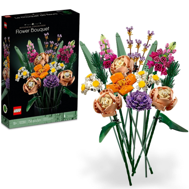 Lego Icons Flower Bouquet: Botanical Collection