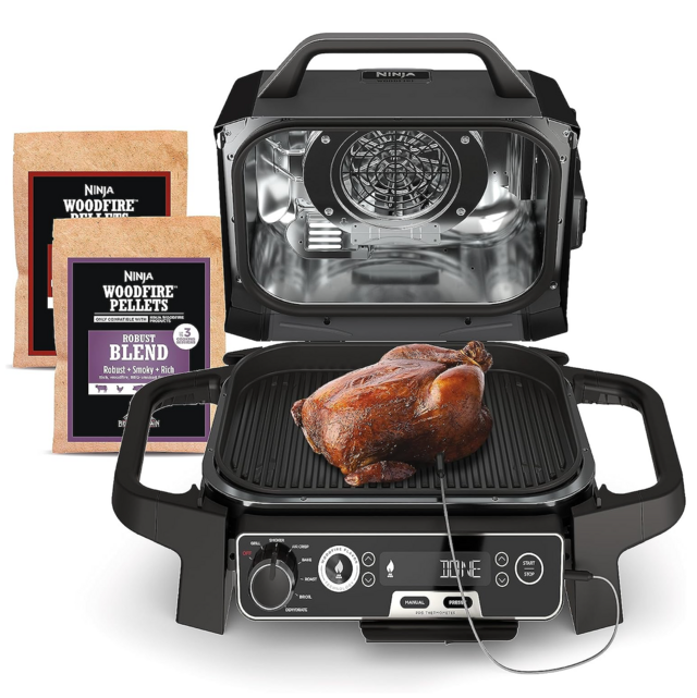 Ninja Woodfire Pro 7-in-1 Grill & Smoker