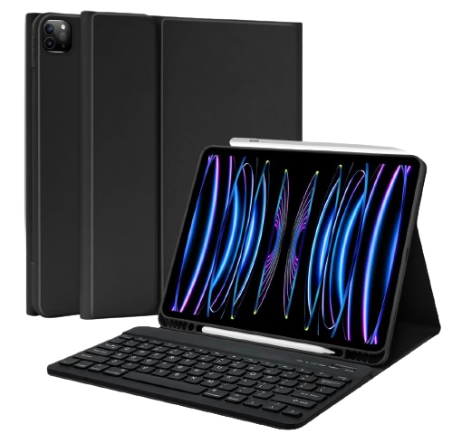 TQQ iPad Case with Keyboard