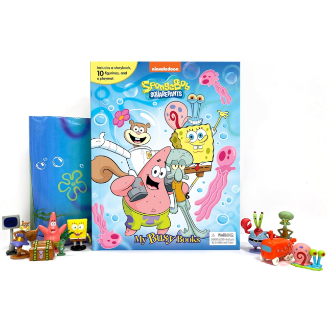 Nickelodeon Spongebob 25th Anniversary My Busy Books