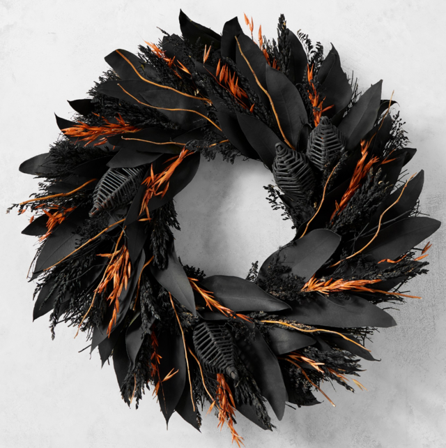 Williams Sonoma Phantom Jack Halloween Wreath