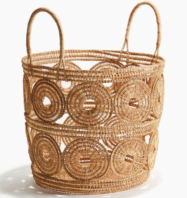 H&M Straw Storage Basket