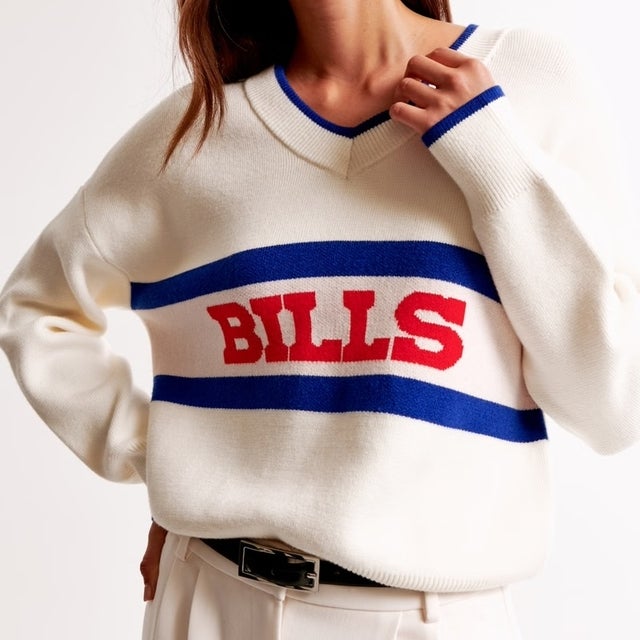 Buffalo Bills LuxeLoft V-Neck Sweater