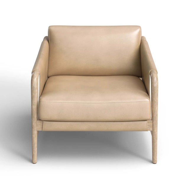 Embla Genuine Leather Armchair