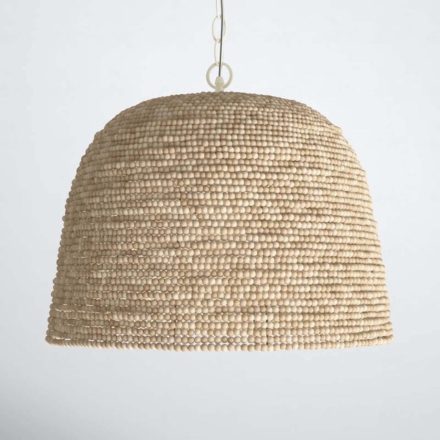 Birch Lane Pacifica White Single Pendant