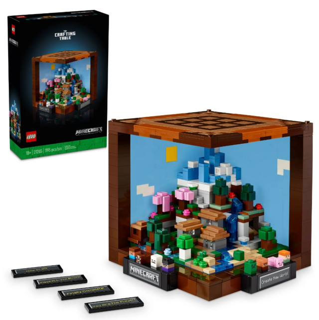 Lego Minecraft The Crafting Table