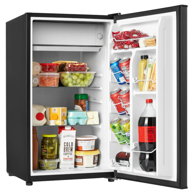 Galanz 3.3 Cu ft One Door Mini Fridge