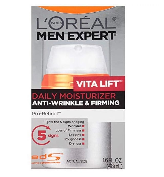 L'Oreal Men Expert Vitalift Anti-Wrinkle & Firming Face Moisturizer with Pro-Retinol