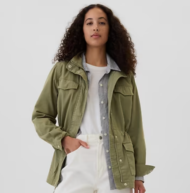 GAP Factory Canvas Utility Jacket