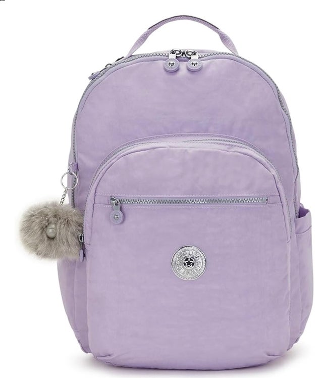 Kipling Seoul Extra Large 17" Laptop Backpack, Lavender