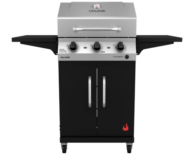 Char-Broil Performance Series Convective 3-Burner Cart Propane Gas Stainless Steel Grill