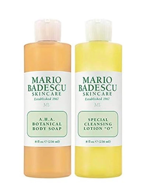 Mario Badescu Body Breakout Kit for Chest, Back and Shoulders, Includes A.H.A. Botanical Body Soap and Special Cleansing Lotion