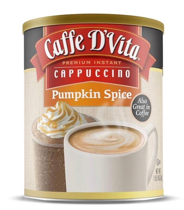 Caffe D'Vita Pumpkin Spice Cappuccino