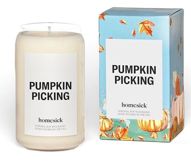 Homesick Pumpkin Picking Scented Candle