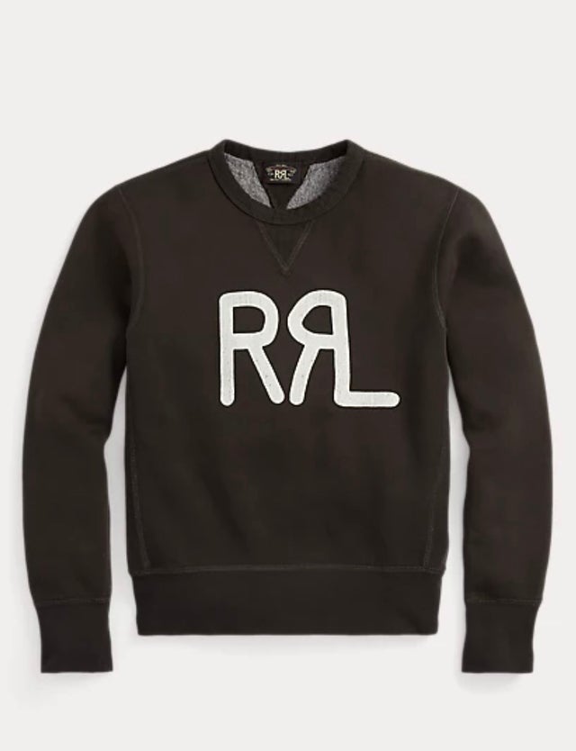 Ralph Lauren Logo Cotton-Blend Fleece Sweatshirt