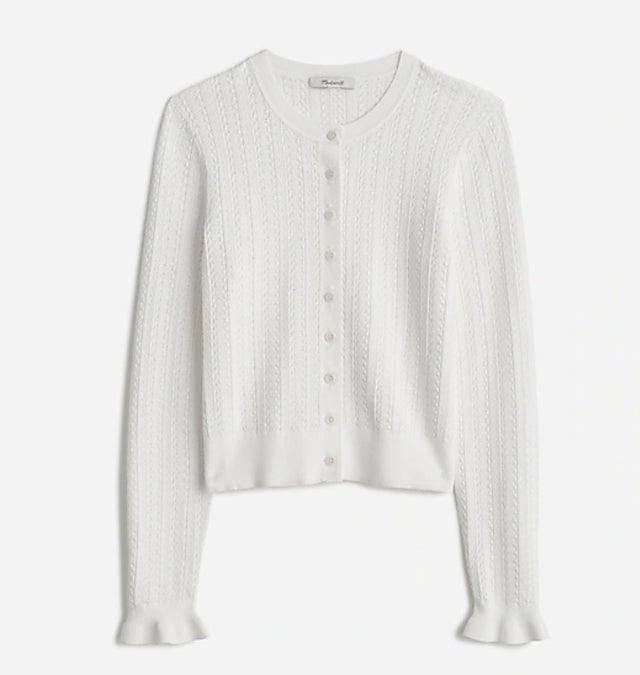 Madewell The Signature Open-Knit Cardigan