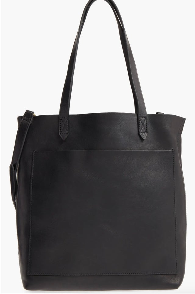 Madewell Medium Leather Transport Tote 