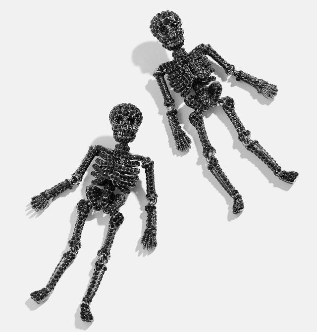 Bone-A-Fide Hottie Earrings - Black