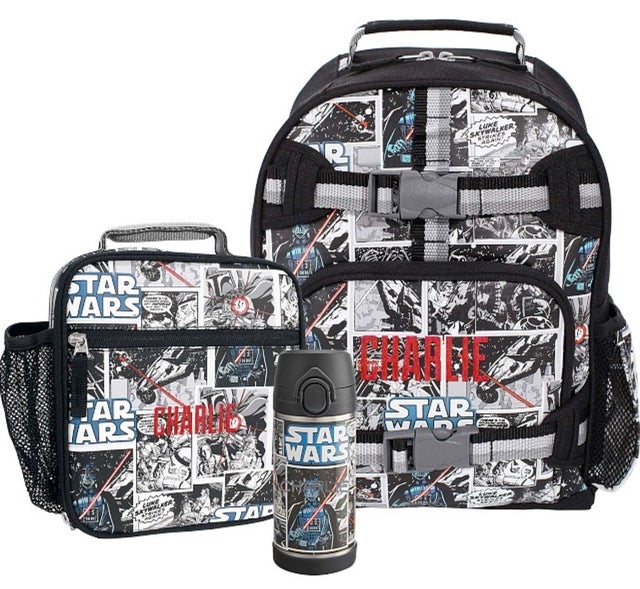 Mackenzie Star Wars Comics Glow-in-the-Dark Backpack and Lunch Bundle