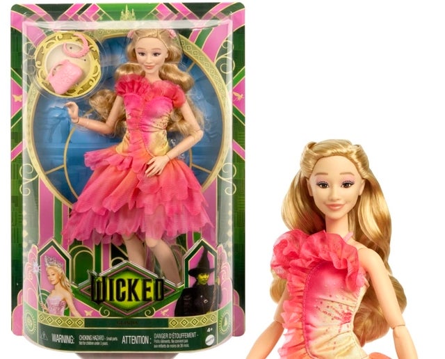 Universal Pictures’ Wicked Glinda Fashion Doll With Removable Fashions & Accessories