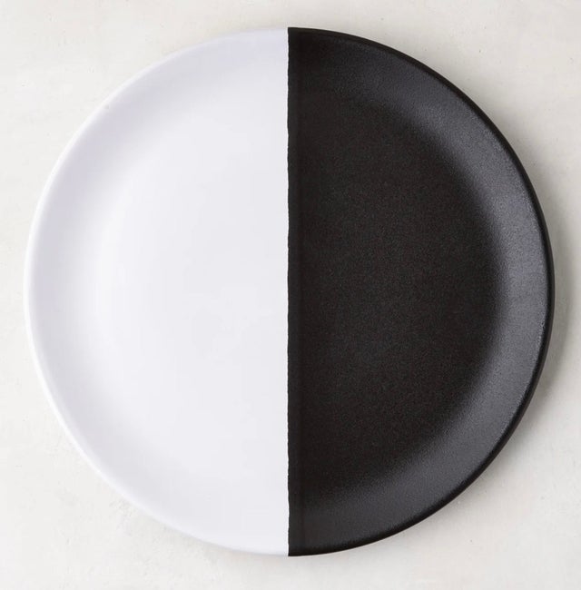 Diane Keaton X Hudson Grace Half-Dipped Stoneware Salad Plate