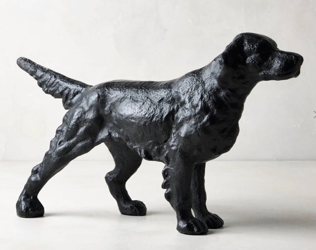 Diane Keaton X Hudson Grace "Reggie" Cast Iron Dog Door Stopper