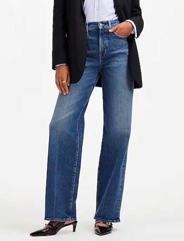 Madewell The Perfect Vintage Wide-Leg Jean - Lavaca wash